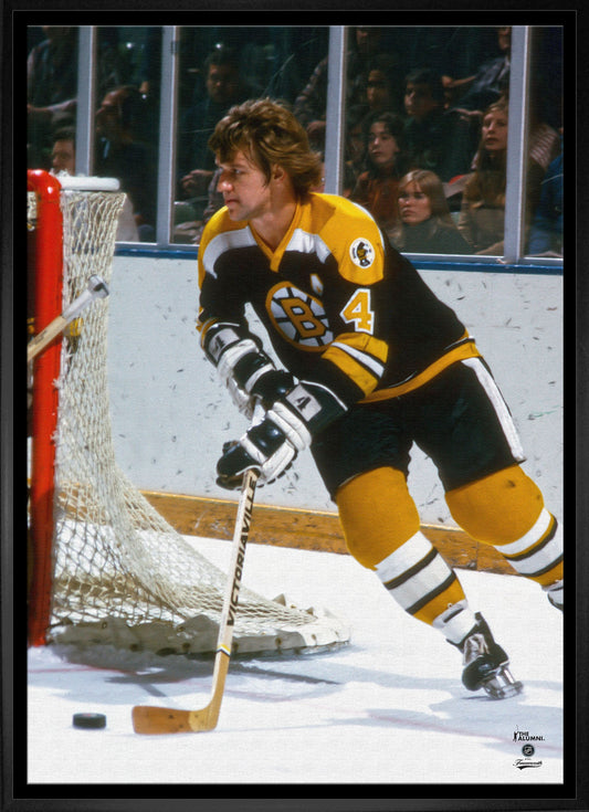 Bobby Orr 20x29 Framed Canvas Bruins Action-V - www.Shopthatapp.com