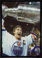 Wayne Gretzky 20x29 Framed Canvas Oilers Stanley Cup-V - www.Shopthatapp.com