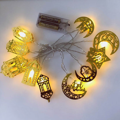 Ramadan Decoration For Diwali Festival Of Eurban Eid Mubarak String Light - www.Shopthatapp.com