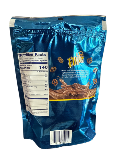 Flipz Milk Chocolate Covered Pretzels 212G - U.S Edition - www.Shopthatapp.com