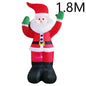 Christmas LED Lights Glowing Santa Tree Snowman Inflatable Doll Outdoor Yard Garden Decor - www.Shopthatapp.com