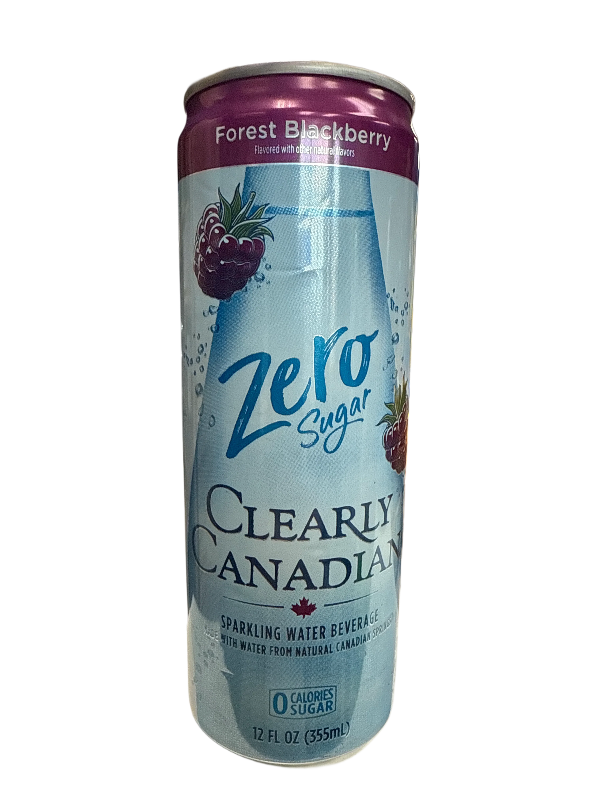 Clearly Canadian Zero Sugar Forest Blackberry Flavour 355ML - Canadian Edition - www.Shopthatapp.com