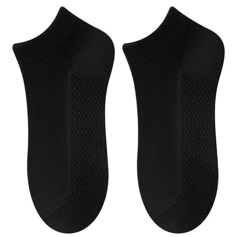 Cotton Anti-Pilling Ankle socks absorbing Invisible Tight Mesh Boat Socks - www.Shopthatapp.com