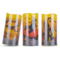3 Pack Halloween Flameless Candle Lamp With Timer Setting Battery Operated Warm Orange Light Candles For Halloween Party Decoration - www.Shopthatapp.com