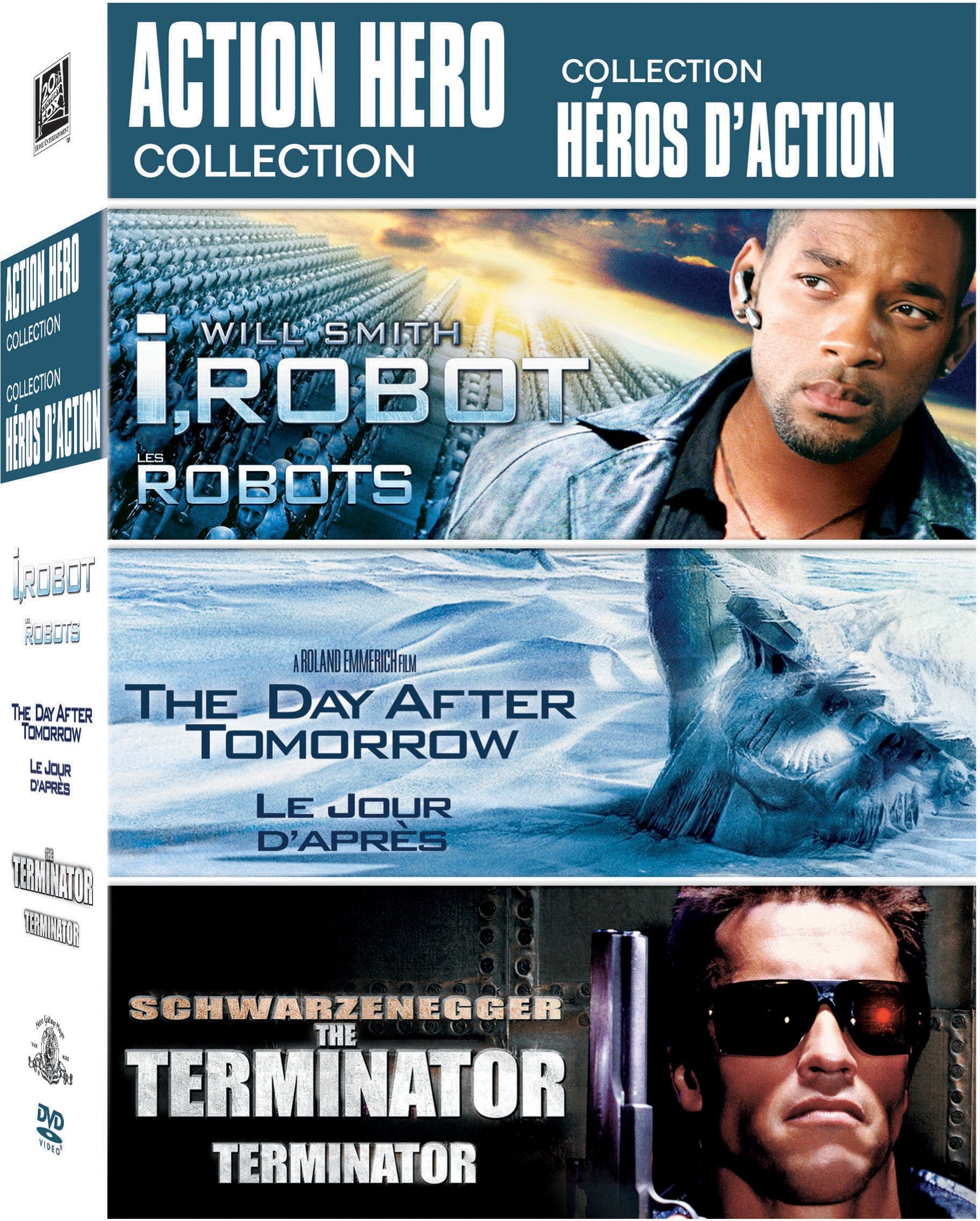 Action Hero Collection (The Day After Tomorrow / I, Robot / The Terminator) (Bilingual)
