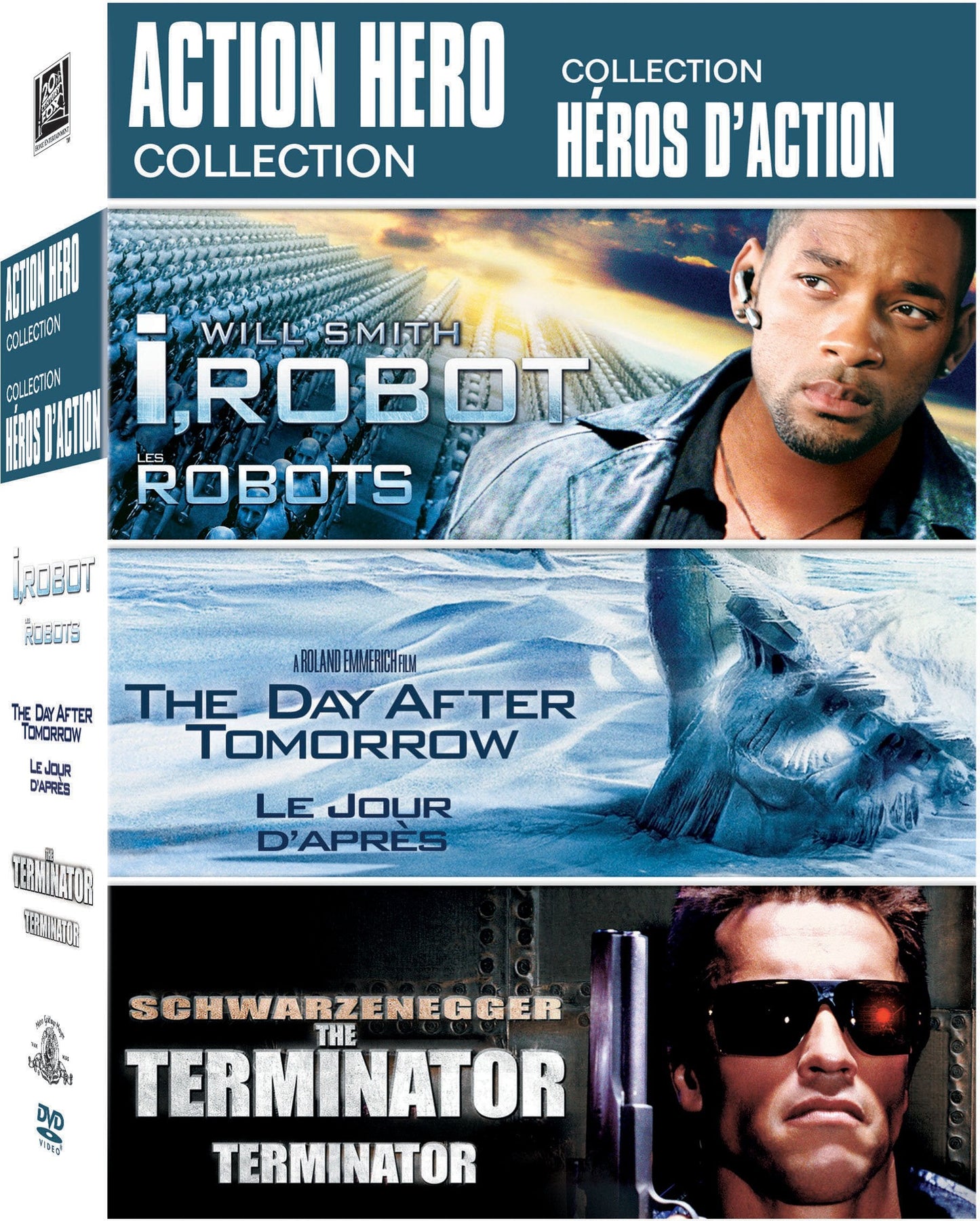 Action Hero Collection (The Day After Tomorrow / I, Robot / The Terminator) (Bilingual)