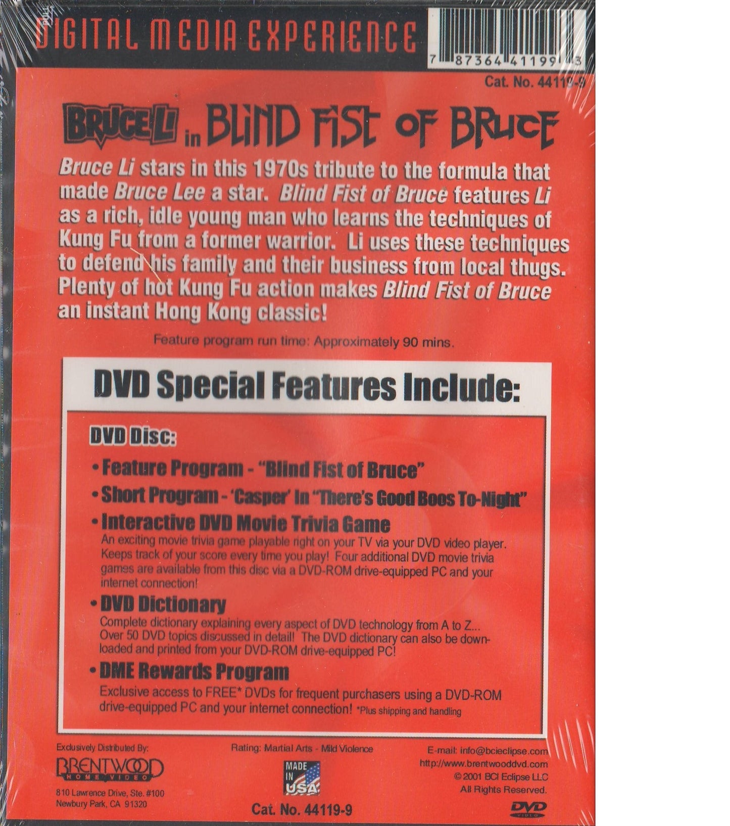 Blind Fist of Bruce [Import] - www.Shopthatapp.com