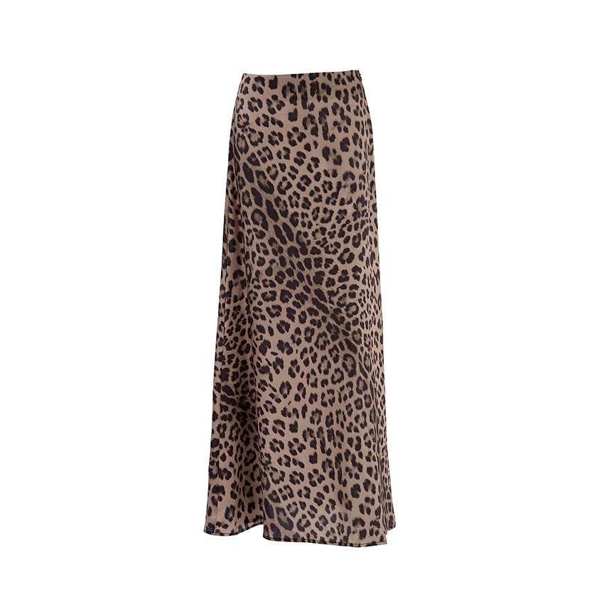 Leopard Long Skirt Fashion Mermaid Skirt Womens Clothing - www.Shopthatapp.com