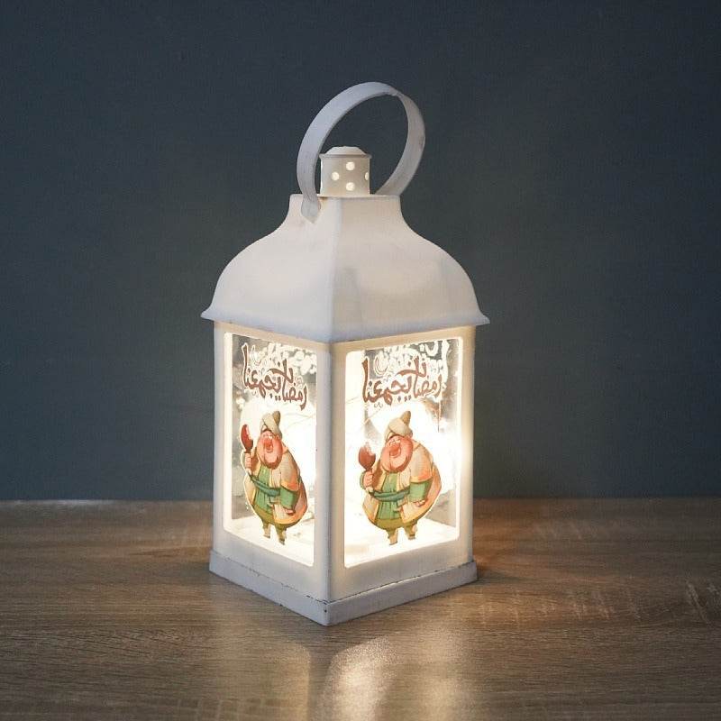 Wind Lantern Plastic Decoration For Eid Mubarak Ornament - www.Shopthatapp.com