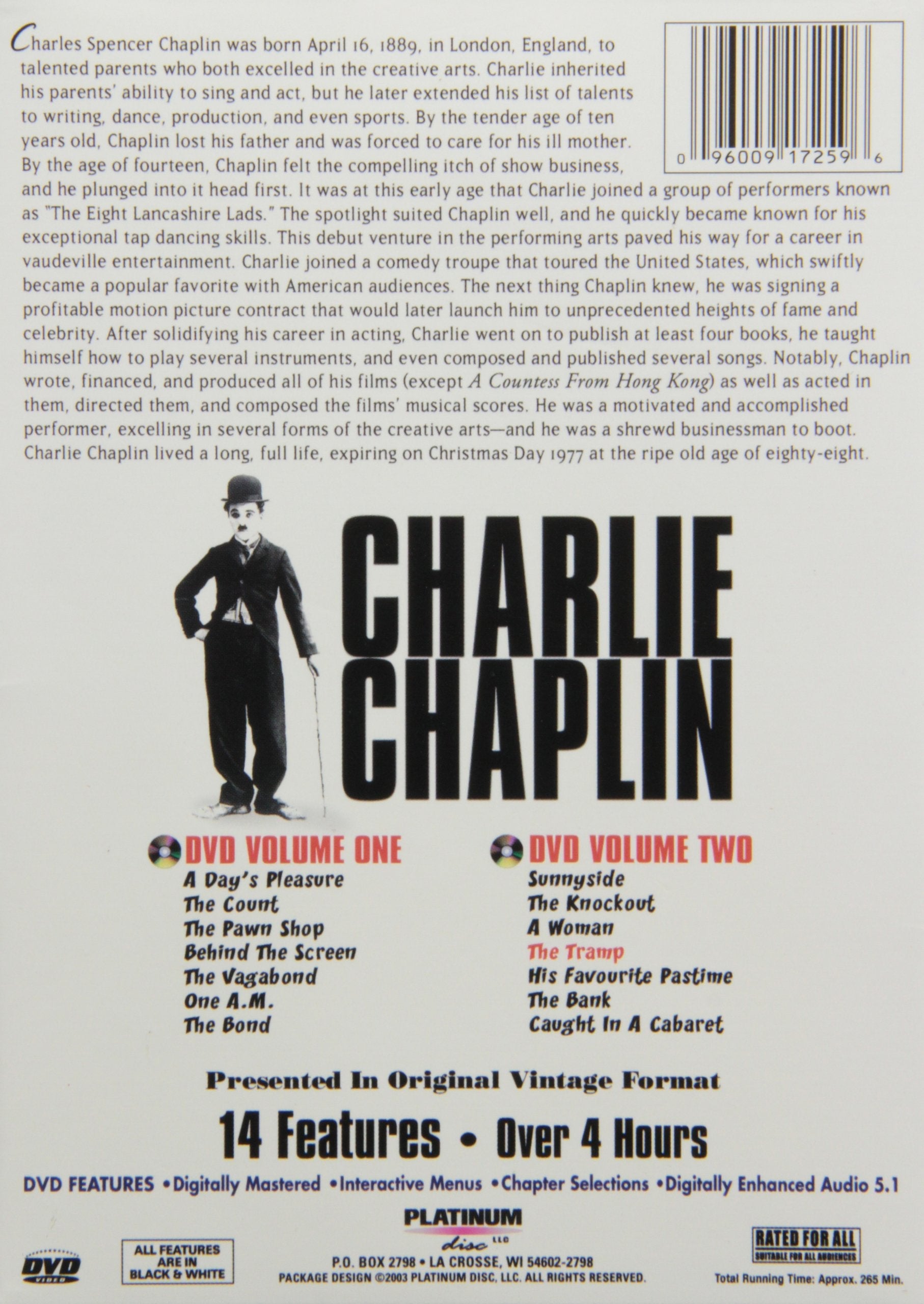 Charlie Chaplin [Import] - www.Shopthatapp.com