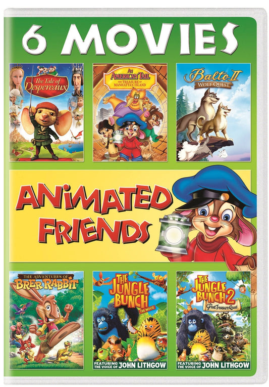 Animated Friends 6 Movie Collection - DVD - www.Shopthatapp.com