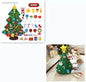 DIY Felt Christmas Tree New Year Toddler Kids Handmade Gift Toys Door Wall Hanging Ornaments Holiday Party Home Decor Set - www.Shopthatapp.com