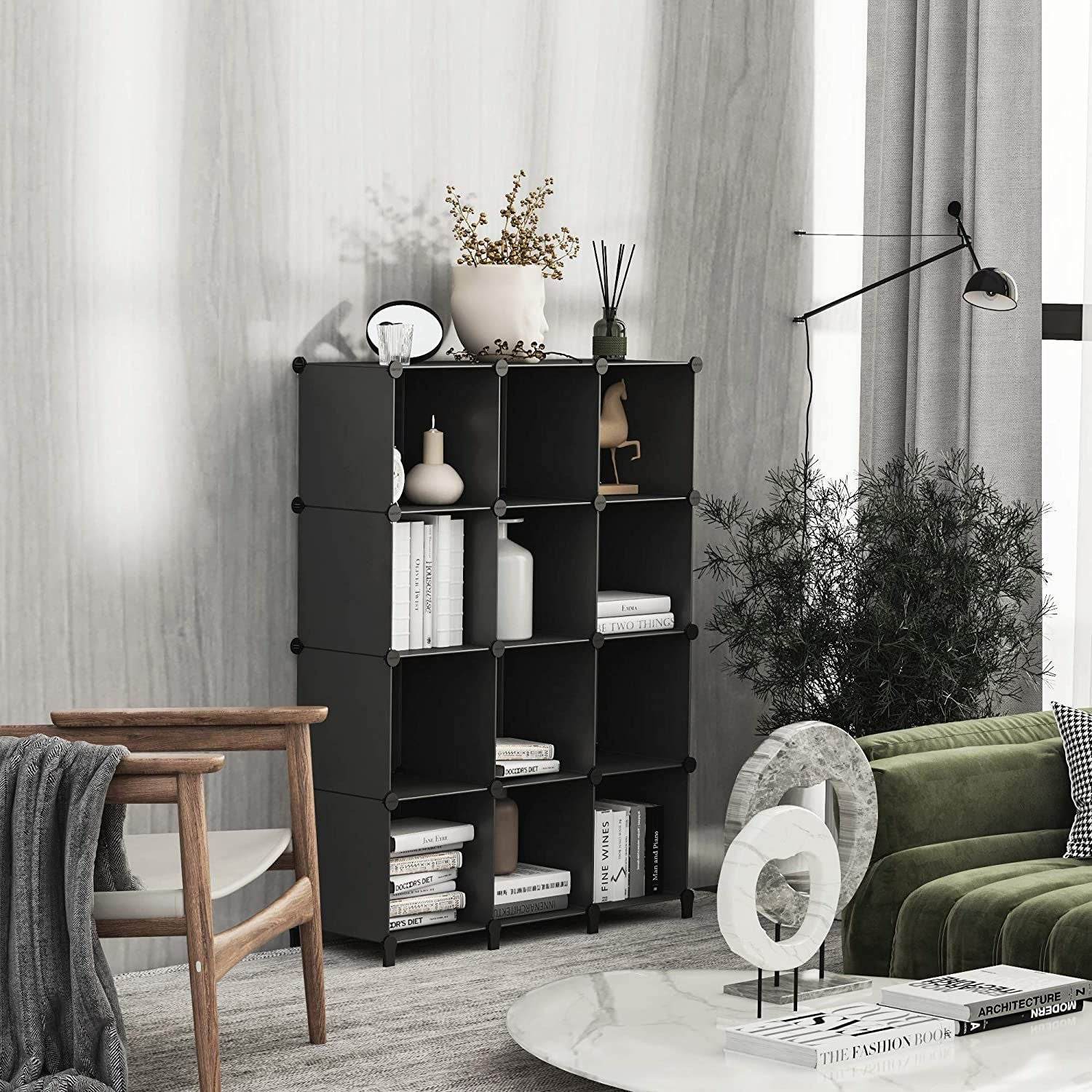 Simple Combination Of Plastic Storage Rack organizer - www.Shopthatapp.com