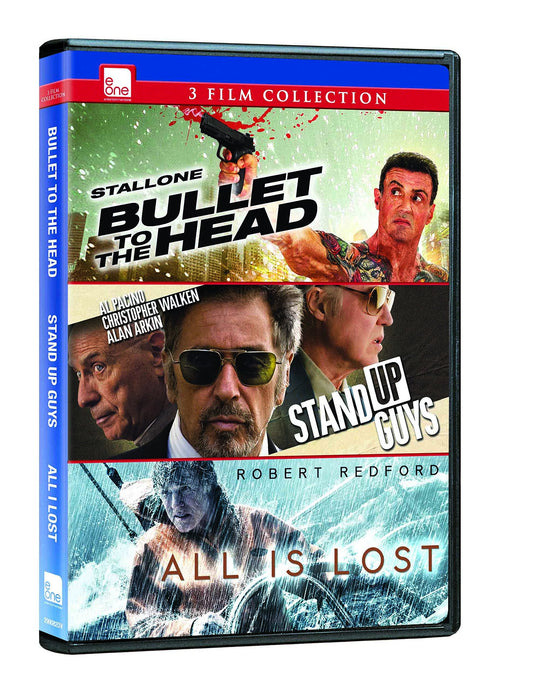 Bullet to the Head + Stand Up Guys + All Is Lost - DVD - www.Shopthatapp.com
