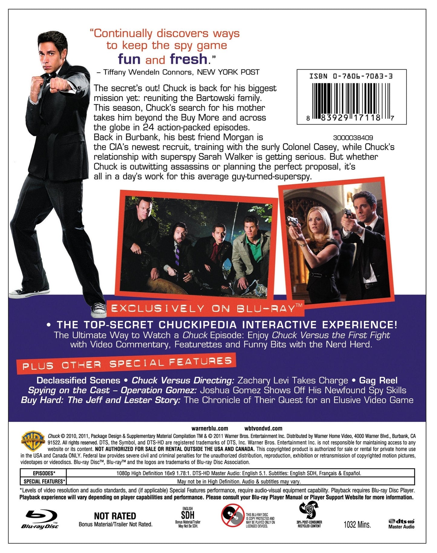 Chuck: Season 4 [Blu-ray] - www.Shopthatapp.com