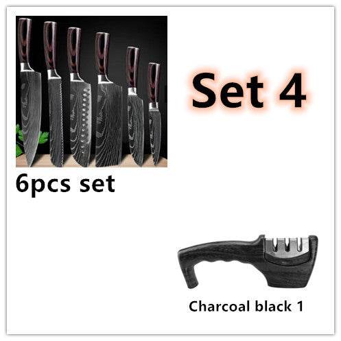 Carpenter's Special Set 6-piece Set 8-piece Set Knife Chef Knife Kitchen Knife Cooking - www.Shopthatapp.com