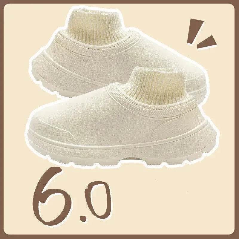 Winter Women's Fashionable Waterproof Cotton Slippers - www.Shopthatapp.com