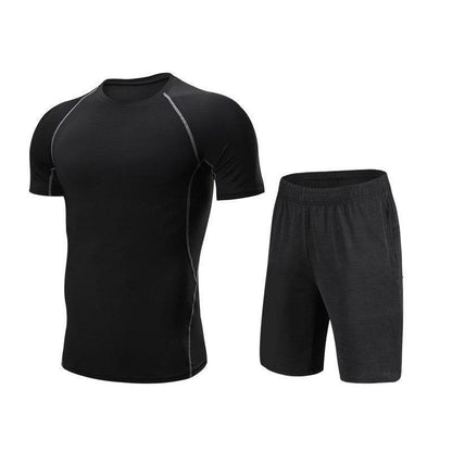 Compression Sport Fitness Workout Gym Outfit 7pcs set for men