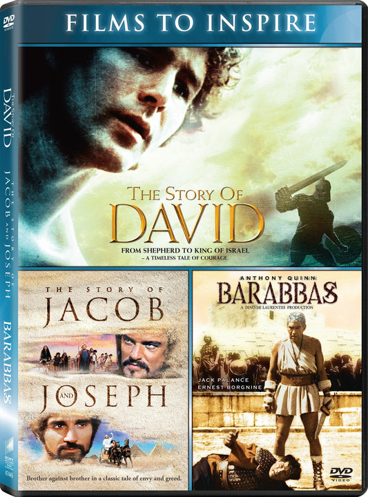 Barabbas + Story of David, the (1976) + Story of Jacob and Joseph - DVD - www.Shopthatapp.com
