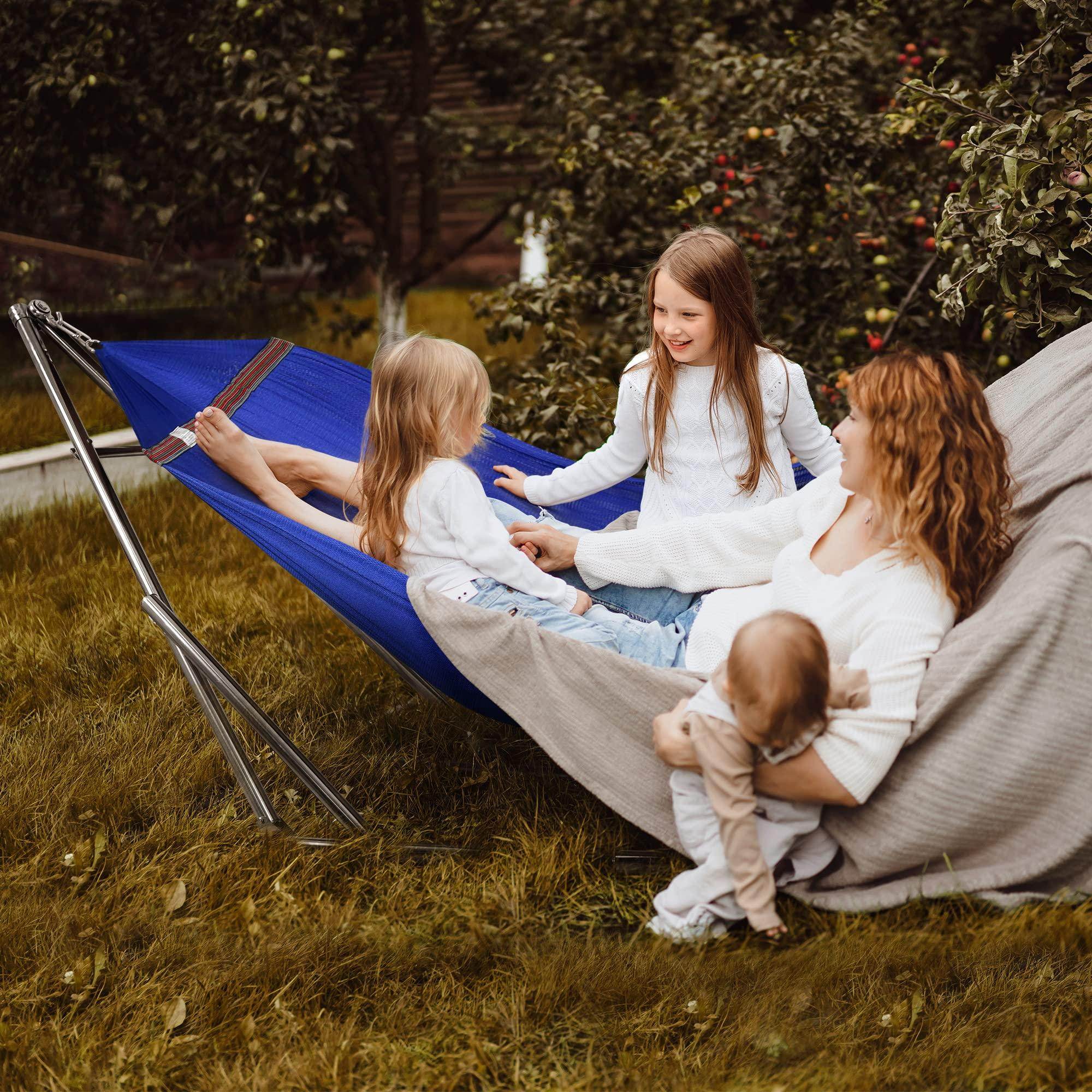 Tranquillo Original Stainless Steel Hammock Stand - www.Shopthatapp.com