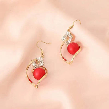 Women's Fashionable Temperamental All-match Pearl drop Earrings - www.Shopthatapp.com