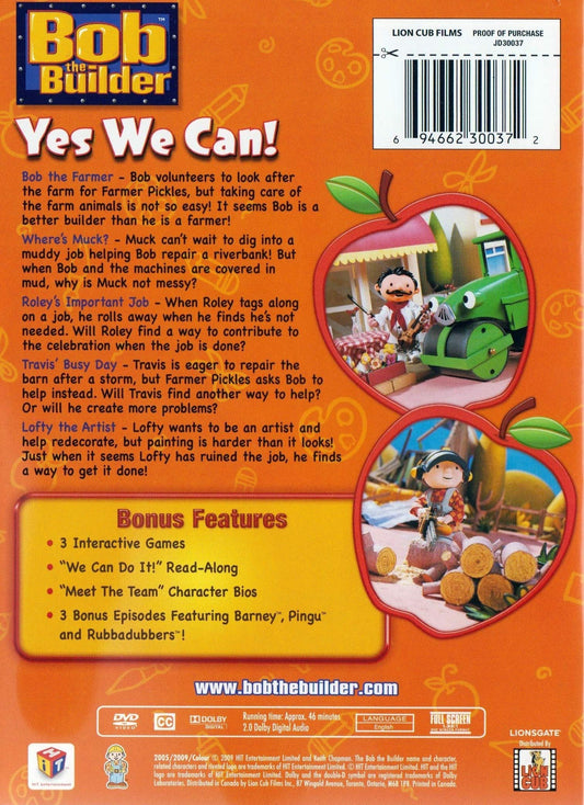 Bob the Builder Yes We Can!: B - www.Shopthatapp.com