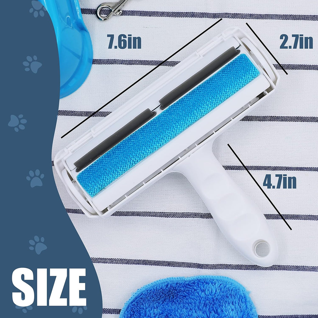 Pet Hair Remover Reusable Lint Roller for All Pets Removes Hairs You Cannot See - www.Shopthatapp.com