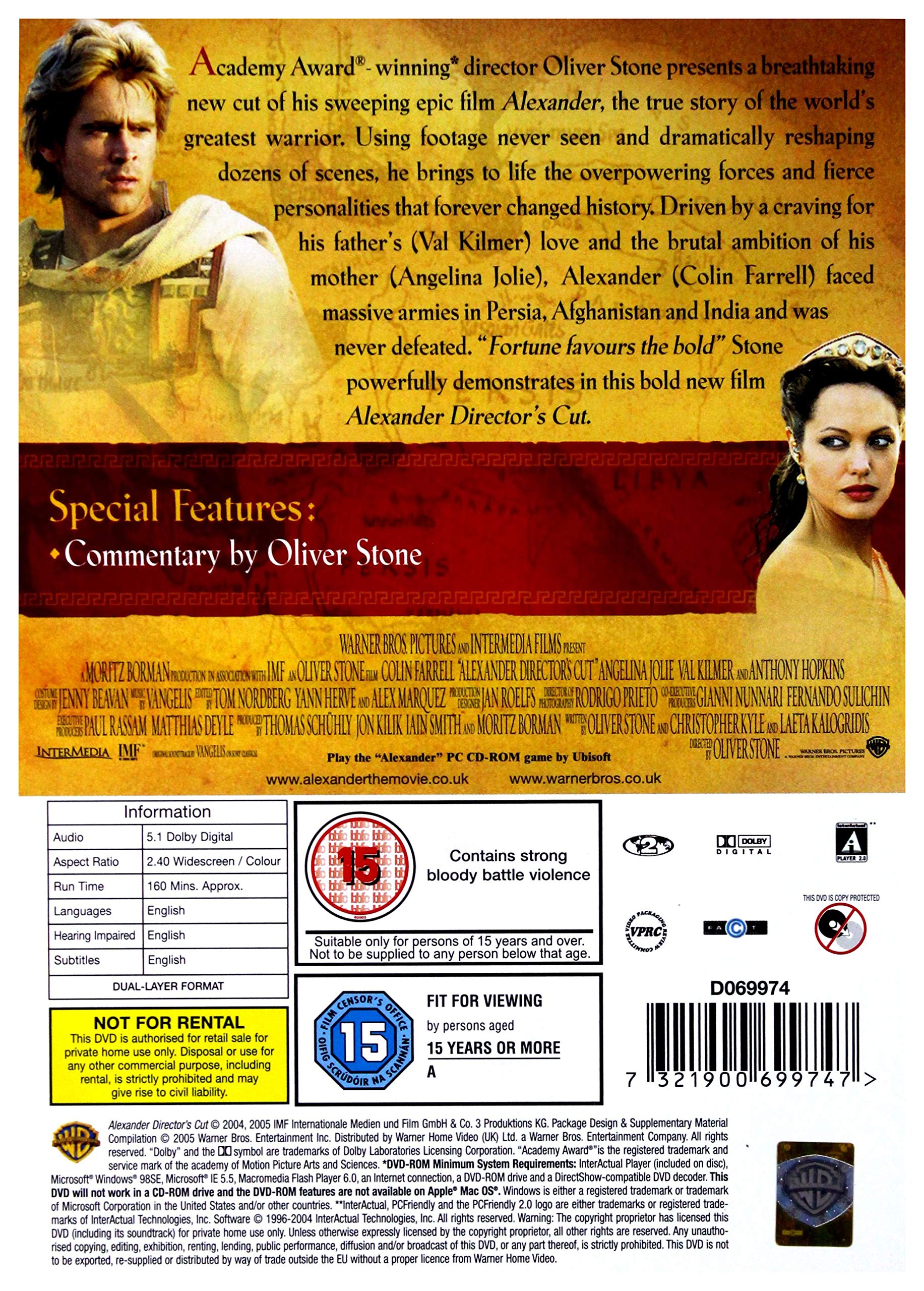 Alexander - Director's Cut [Import anglais] - www.Shopthatapp.com