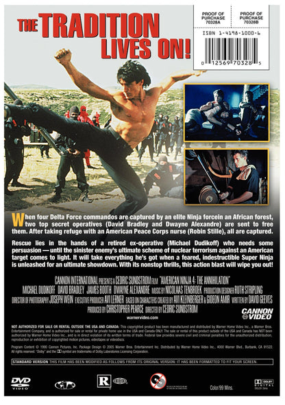 American Ninja 4 - The Annihilation (Sous-titres français) [Import] - www.Shopthatapp.com