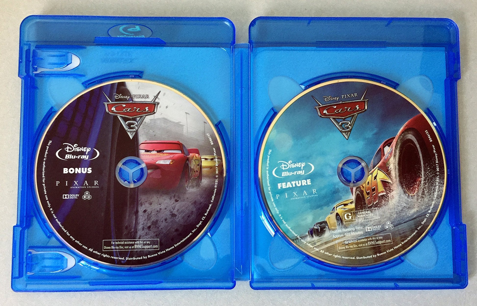 Cars 3 - Blu-Ray/DVD (Used) - www.Shopthatapp.com