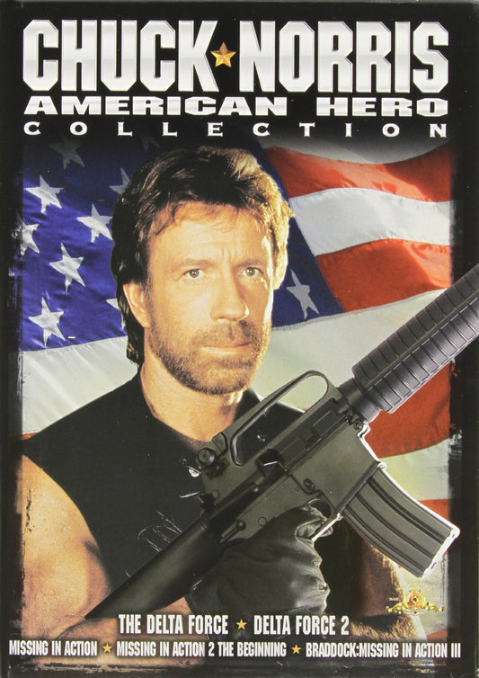 Chuck Norris Collection (Delta Force/Delta Force 2/Missing In Action/Missing In Action 2: The Beginning/Braddock: Missing in Action III) - www.Shopthatapp.com