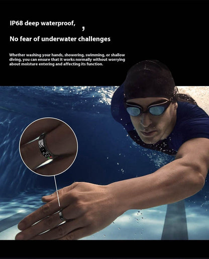 Smart Ring With Display Screen Touch Flip Smart Finger - www.Shopthatapp.com