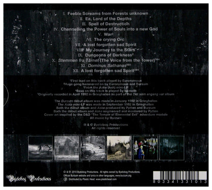 Burzum / Burzum/Aske - CD - www.Shopthatapp.com