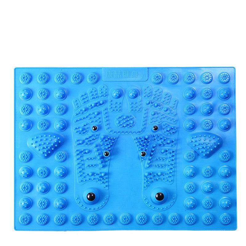 Anti-slip Bath Mat Foot Massage Cushions Magnetic Therapy Fitness Foot Mat - www.Shopthatapp.com
