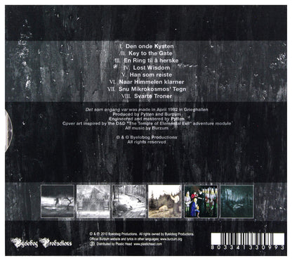 Burzum / Det Som Engang Var - CD - www.Shopthatapp.com