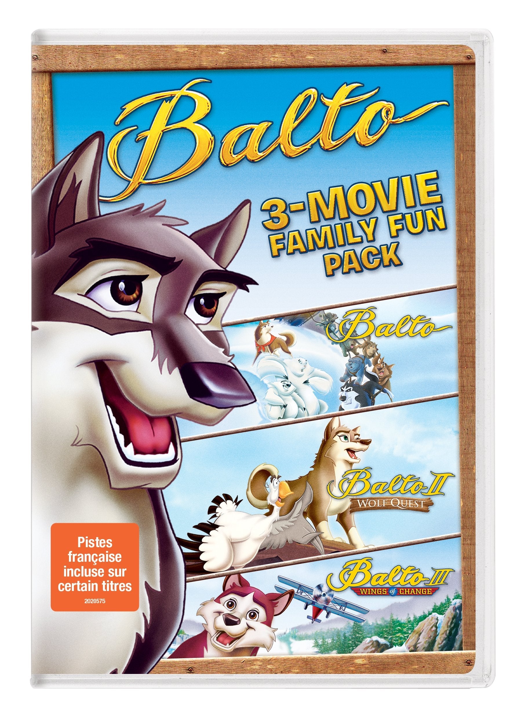 Balto 3-Movie Adventure Pack - www.Shopthatapp.com