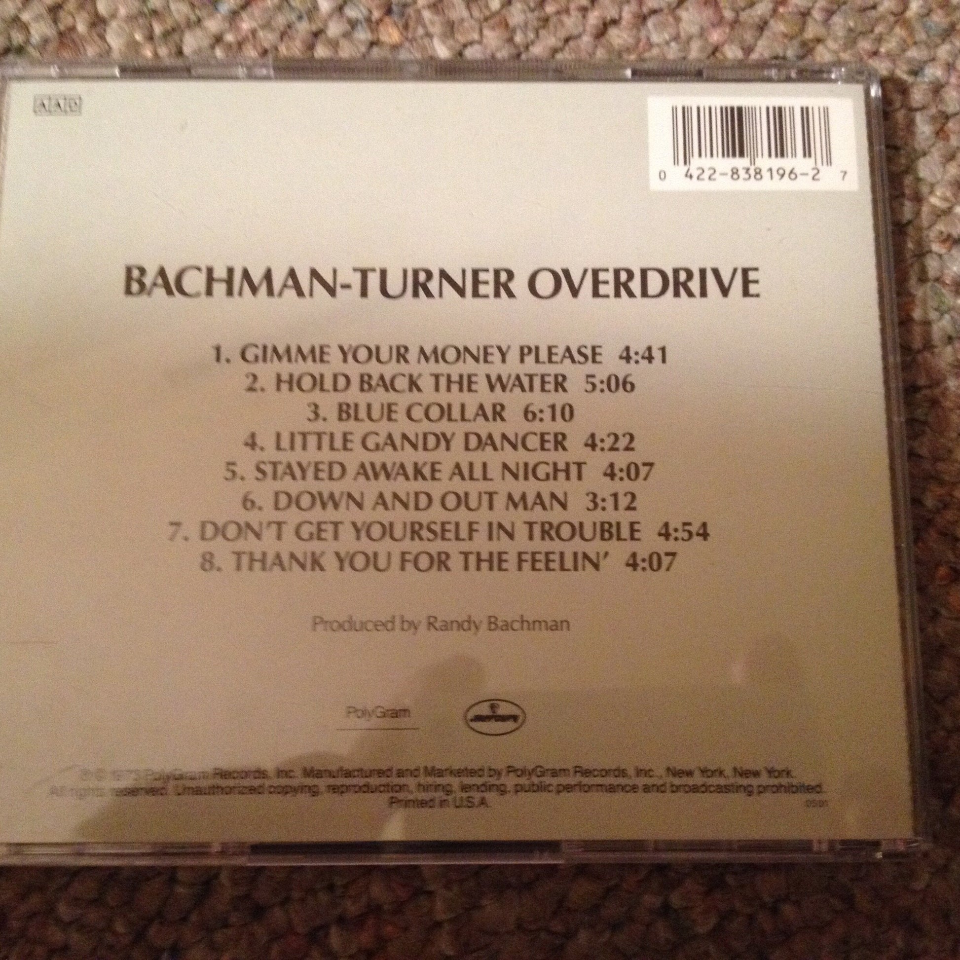 Bachman-Turner Overdrive [1973] - www.Shopthatapp.com