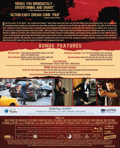 Banshee: Season 1 [Blu-ray + Digital Copy] - www.Shopthatapp.com