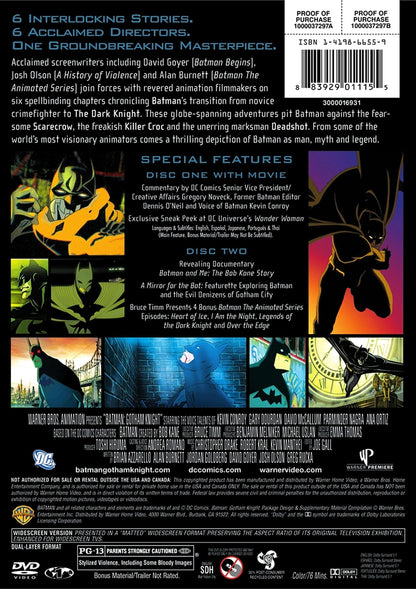 Batman: Gotham Knight (Two-Disc Special Edition) [Import] - www.Shopthatapp.com