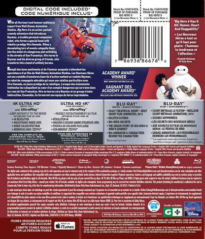 Big Hero 6 - 4K/Blu-Ray - www.Shopthatapp.com