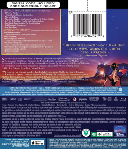 Aladdin [Blu-ray] (Bilingual) - www.Shopthatapp.com