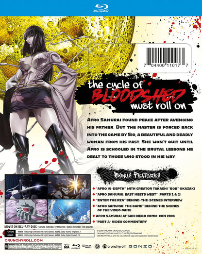 Afro Samurai / Resurrection: Director’s Cut - Blu-Ray - www.Shopthatapp.com