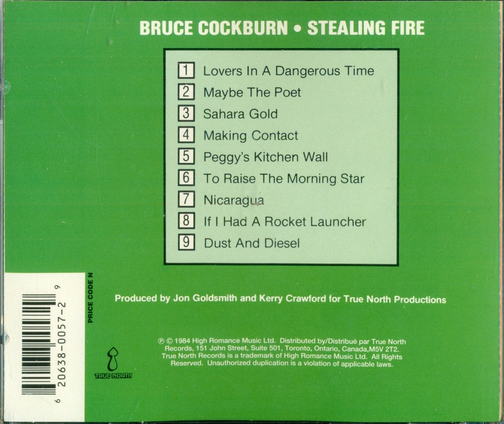 Bruce Cockburn / Stealing Fire - CD (Used) - www.Shopthatapp.com