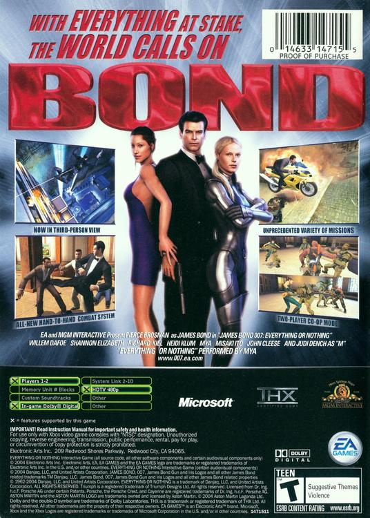 007 Everything or Nothing (usagé) - www.Shopthatapp.com