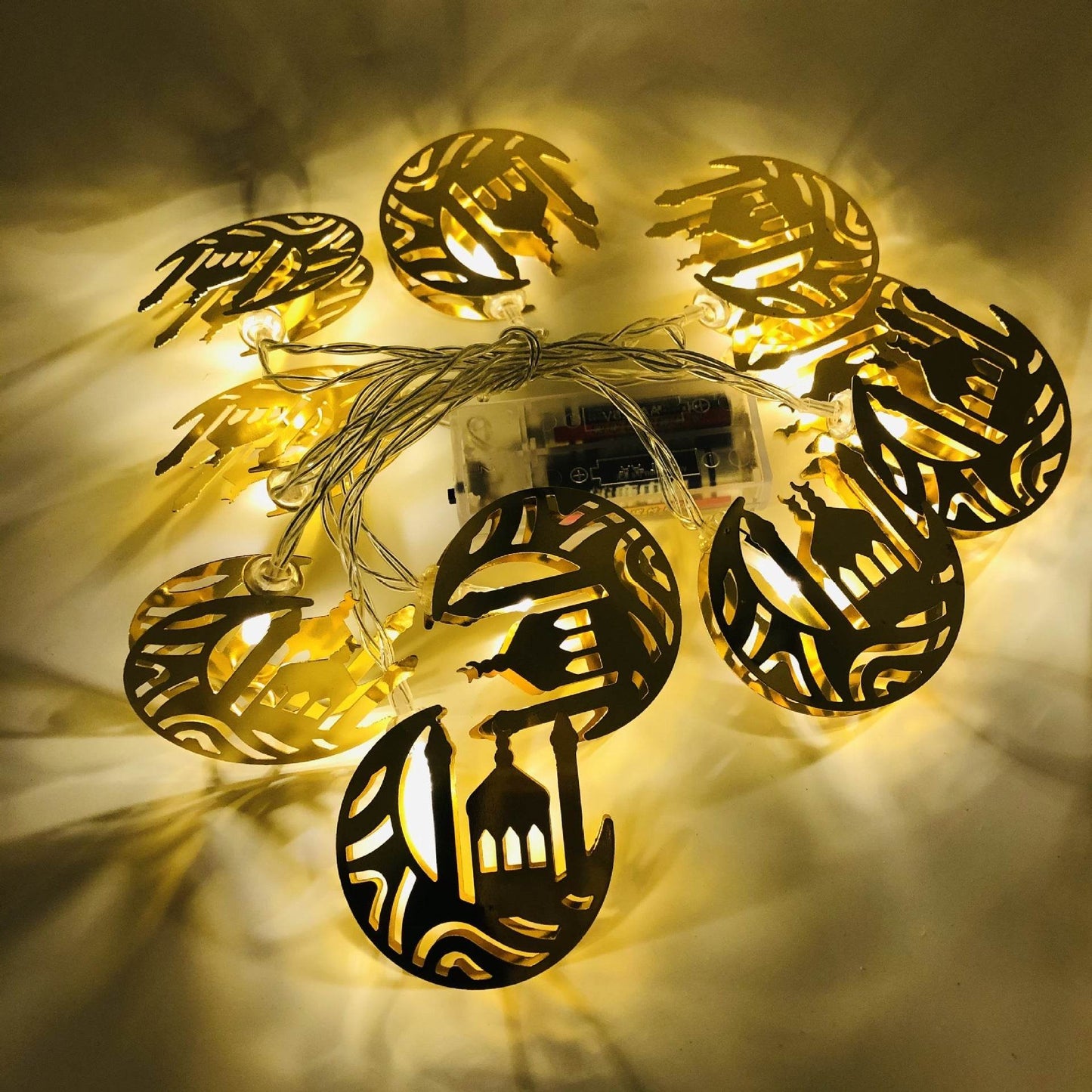 Ramadan Decoration For Diwali Festival Of Eurban Eid Mubarak String Light - www.Shopthatapp.com