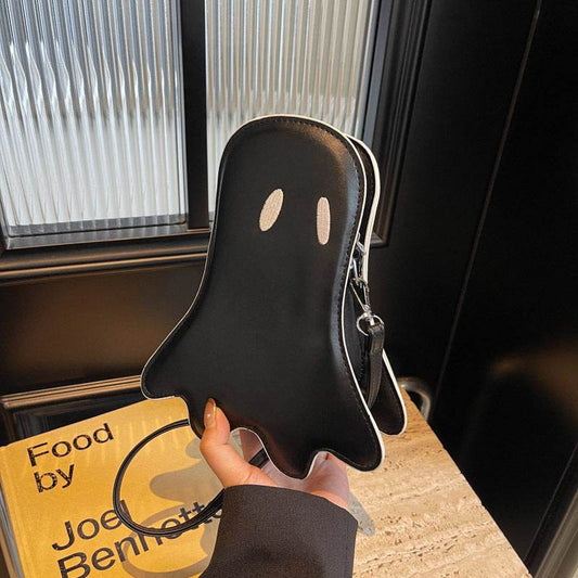 Women's Halloween Ghost Kid Messenger Bag - www.Shopthatapp.com