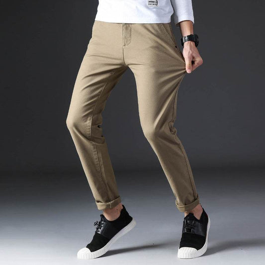 Casual Slim fit Straight leg trouser for men - www.Shopthatapp.com