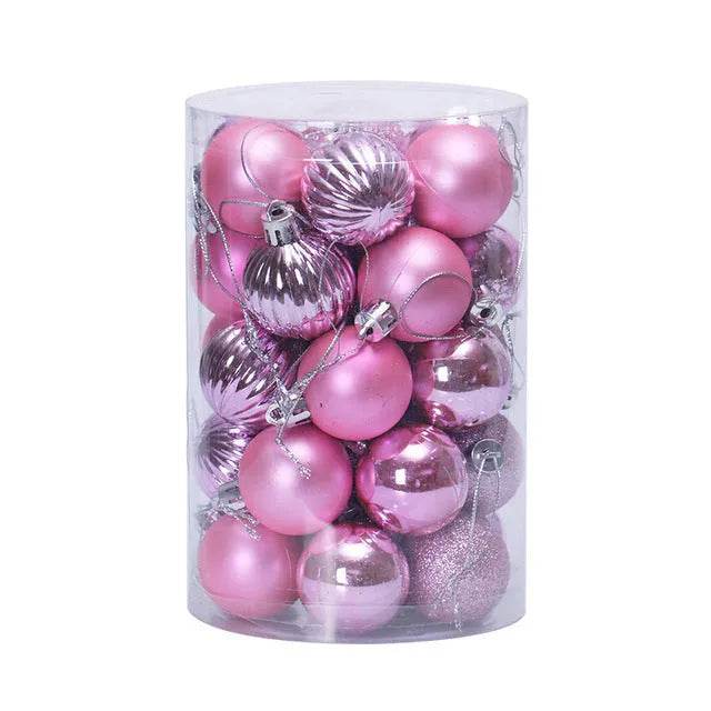 34 Christmas Ball Set 4cm Christmas Ornaments - www.Shopthatapp.com