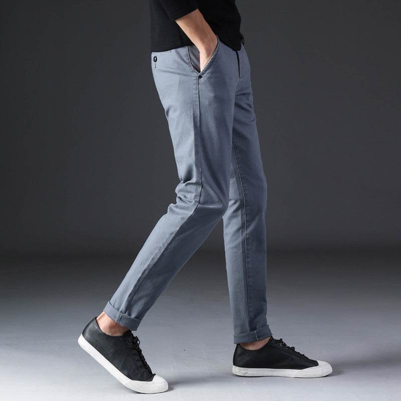 Casual Slim fit Straight leg trouser for men - www.Shopthatapp.com