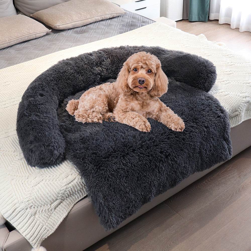 Removable Pet bed Mat Sofa Dog Bed Plush Pet Bed - www.Shopthatapp.com